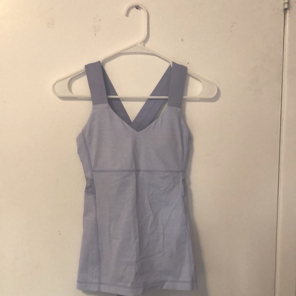 Lululemon periwinkle blue tank top - Picture 1 of 3